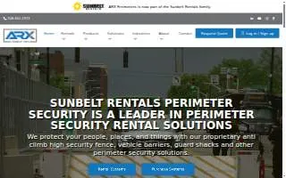 ARX Perimeters website