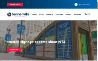 Bannerville website