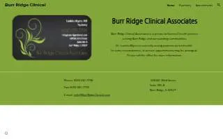 Burr Ridge Clinical Associates website