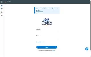 Onsite General Contracting website