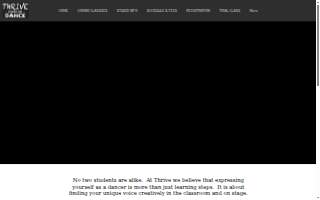 Thrive Center for Dance