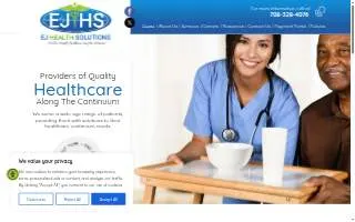 EJ Health Solutions INC. website