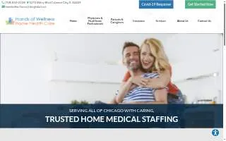 Hands of Wellness Inc website