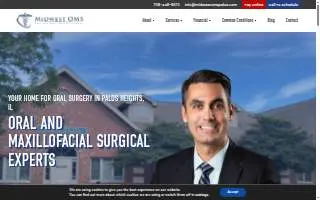 Midwest Oral and Maxillofacial Surgery website