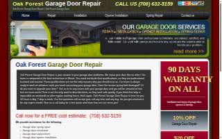 Oak Forest Garage Door Repair