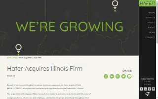 Hafer of Carbondale website