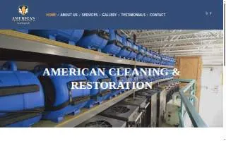 American Cleaning website