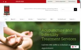 Eastern Healing Inc website