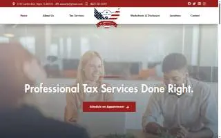 All American Tax Service of Elgin website
