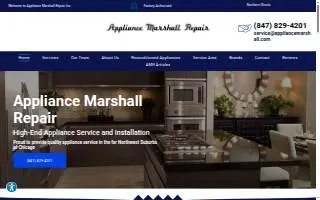 Appliance Marshall Repair of Carpentersville website