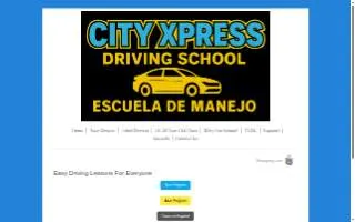 City Xpress Driving School of Carpentersville website