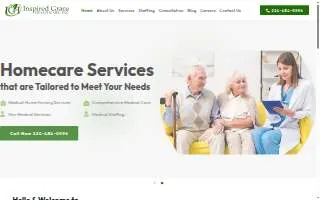 Inspired Grace Healthcare, Inc. website