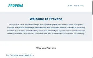 Provena Family Care Center website