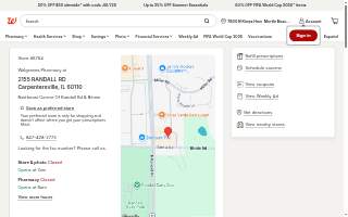Walgreens Pharmacy of Carpentersville