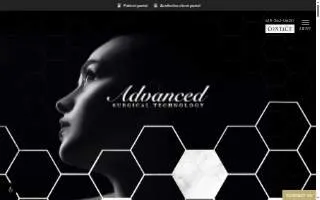 AST Aesthetics website