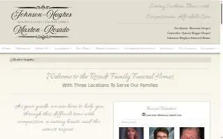 Maxton-Rosado Funeral Home website