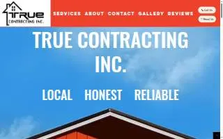 True Contracting Inc website