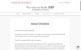 Christine Rich Studio — Movement for Adults