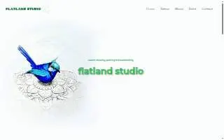 Flatland Tattoo Studio website