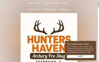 Hunters Haven website
