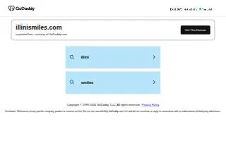 Illini Smiles Dental of Champaign website