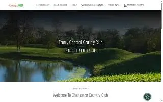 Charleston Country Club website