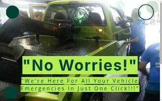 A Emerald Towing and Service website