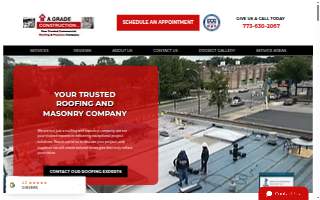 A Grade Construction Inc. Roofing & Masonry