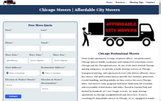 Affordable City Movers Chicago