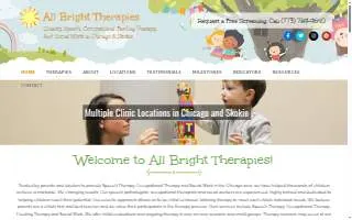 All Bright Therapies of Skokie website