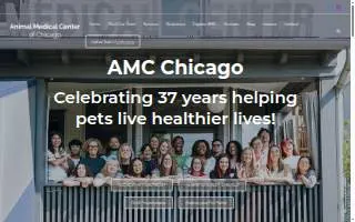 Animal Medical Center of Chicago website