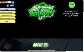 ANR Towing & Recovery Inc. website