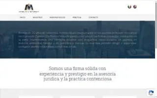 Aparicio Immigration Law of Chicago website
