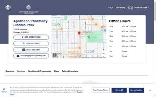 Apotheco Pharmacy Lincoln Park website