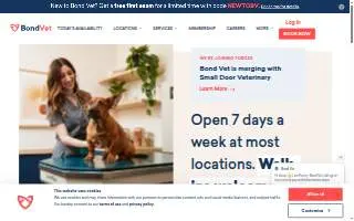Bond Vet - Lakeview website
