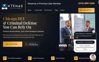 Chicago DUI Lawyers website