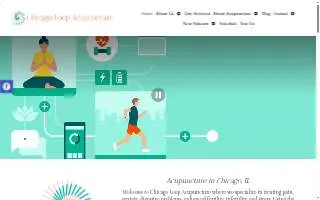 Chicago Loop Acupuncture website