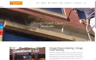Chicago Power Clean website