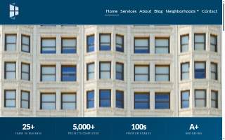 Chicago Windows & Doors website