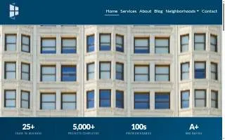 Chicago Windows & Doors website