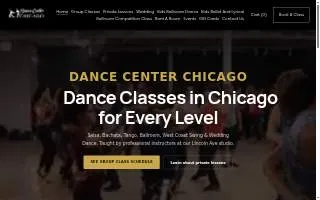 Dance Center Chicago website