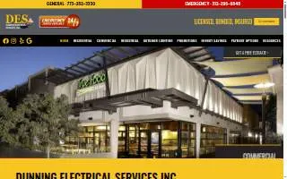 Dunning Electrical Services, Inc. website