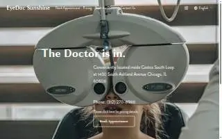 EyeDoc Sunshine website