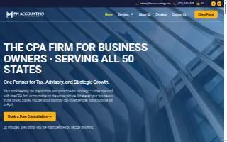 FM Accounting, PC CPA website