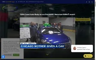 Gold Coast Auto Body website