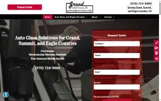 Grand Auto Glass of Chicago website
