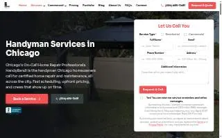 Handy Bandi website