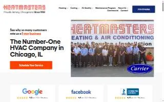 Heatmasters website