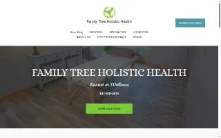 Family Tree Holistic Health of Chicago Heights website