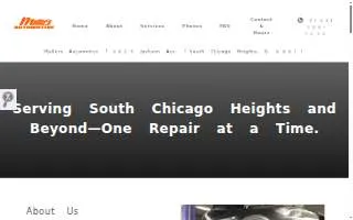 Mullers Automotive website